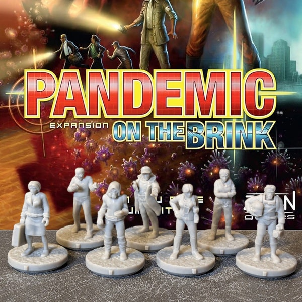 Pandemic On The Brink Uitbreidingsbordspel Karaktergeïnspireerd figuurpakket