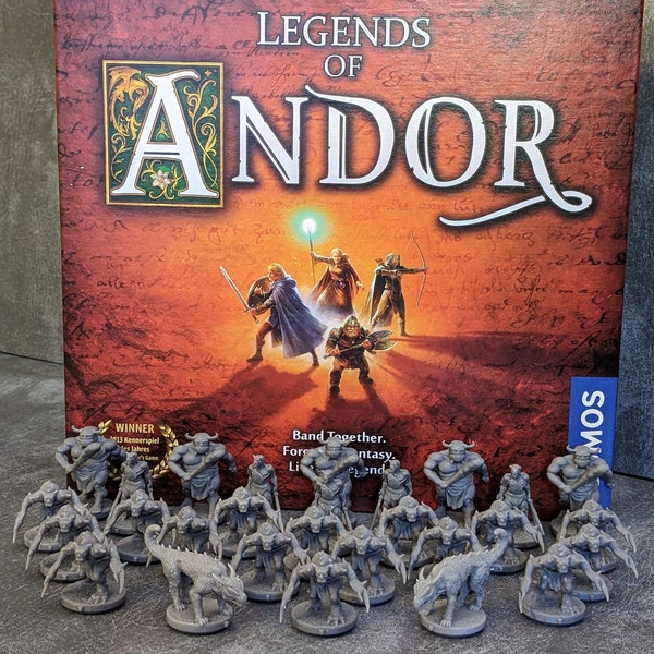 Legends of Andor Brettspiel Monster inspirierte Figure Pack