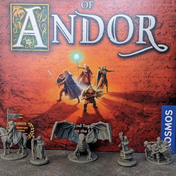 Legends of Andor bordspel NPC-geïnspireerd figuurpakket