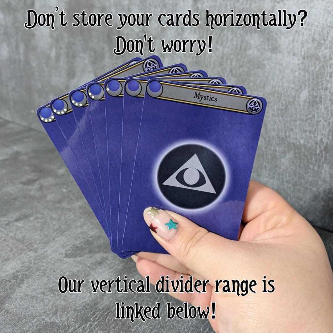 Horizontal Arkham Horror The Card Game Investigator Inspired Unofficial Card Divider Pack Horizontal Arkham Horror The Card Game Investigator Inspired Unofficial Card Divider Pack