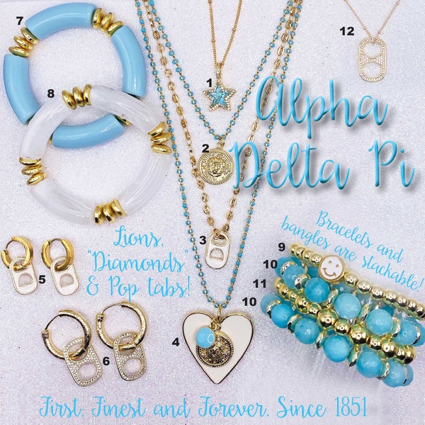 Alpha Delta Pi Jewelry