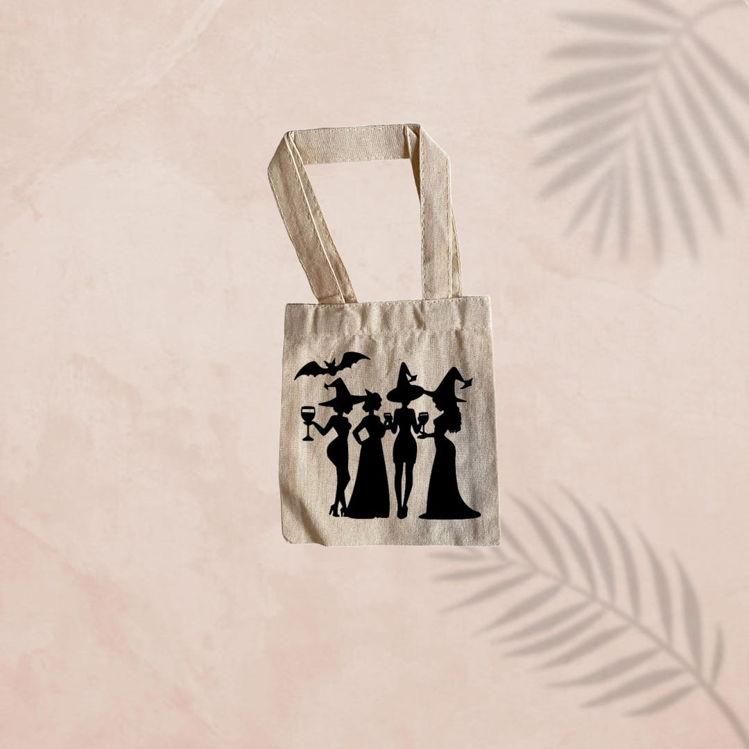 6” Custom Personalized Mini Canvas Tote Bags | Party Favors, Kids Gifts ...