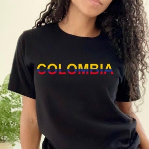 Colombia Shirt, Colombia Tshirt, Colombian Gift, Colombia, Spanish Shirt, Latina Shirt, Adventure Shirt, Travel Lover Shirt, Medellin Shirt image 1