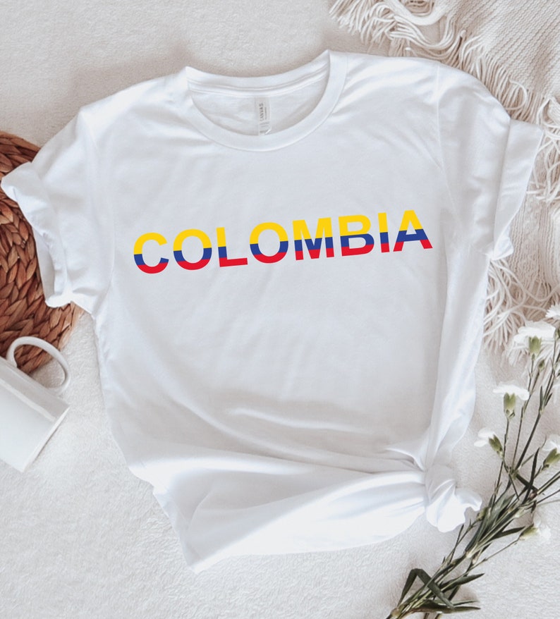 Colombia Shirt, Colombia Tshirt, Colombian Gift, Colombia, Spanish Shirt, Latina Shirt, Adventure Shirt, Travel Lover Shirt, Medellin Shirt image 2