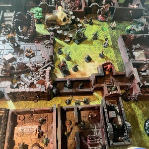 Escenografía 3D  para juego de ROL, Dragones y Mazmorras - CLOACAS - CALABOZO