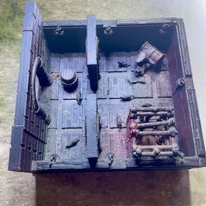 3D scenery for RPG game, Dungeons and Dragons - Punishment Tower - Dungeon