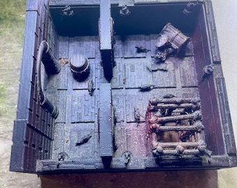3D scenery for RPG game, Dungeons and Dragons - Punishment Tower - Dungeon