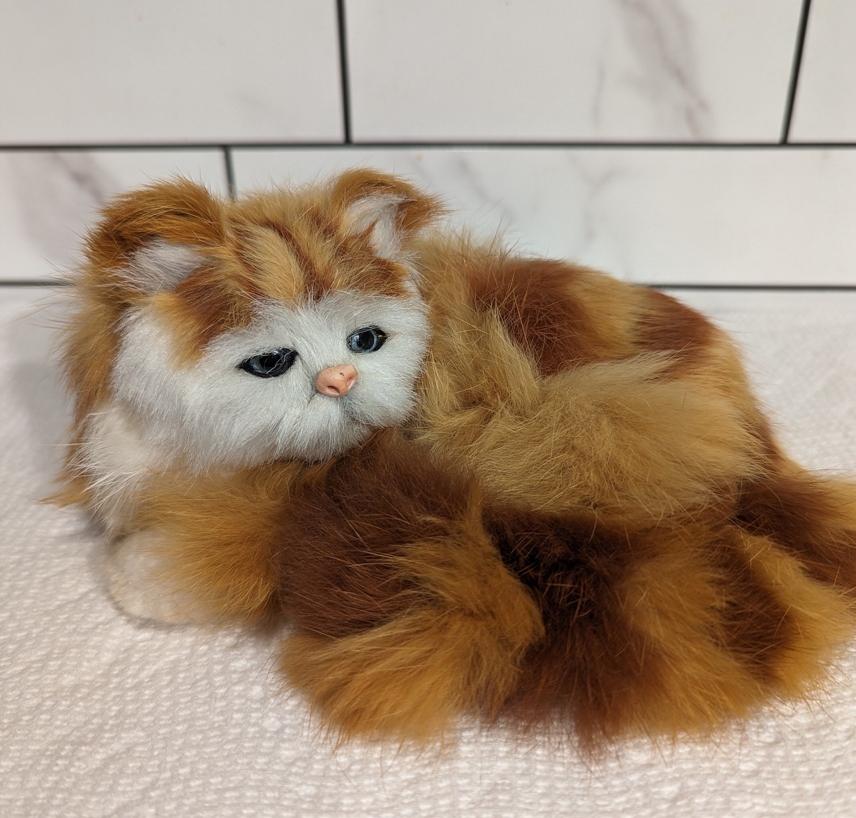Vintage Cat Plush - Etsy