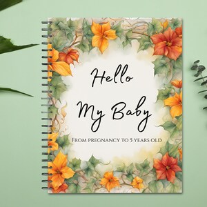 Eerstejaars babyboek - begaafde pasgeboren baby - Moederdag persoonlijk cadeau - dagelijkse gidsen - checklist baby - zwangerschapsdagboek voor nieuwe moeders