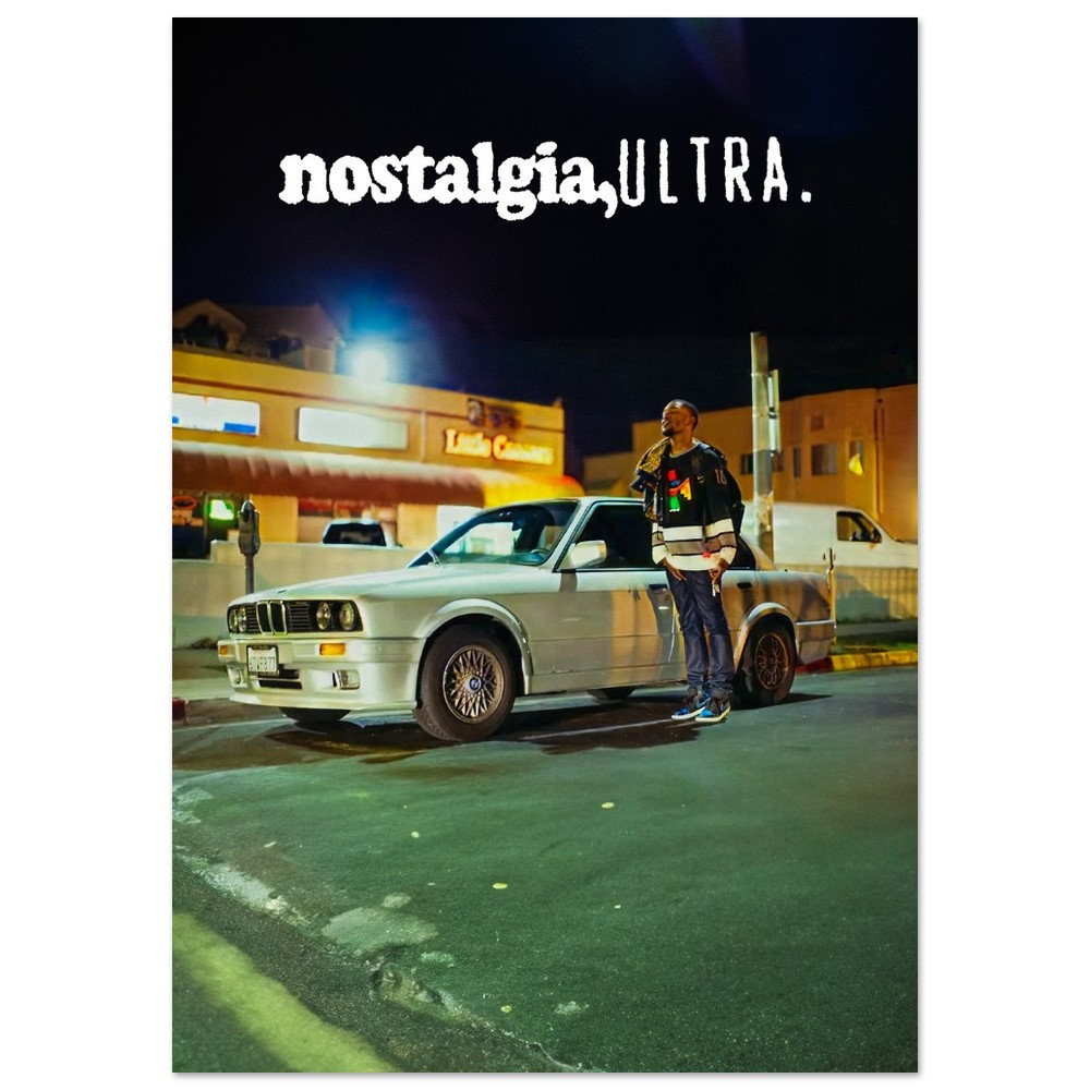 Frank Ocean Nostalgia Ultra Poster Channel Orange Album Cover Indie Rap Hiphop A3 A4 Framed