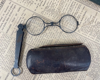 Antique Lorgnette Collapsible Eyeglasses