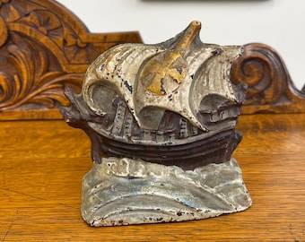Antique Ship Door Stop