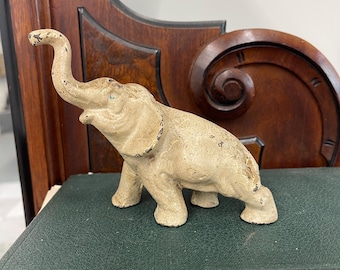 Cast Iron Elephant Door Stop