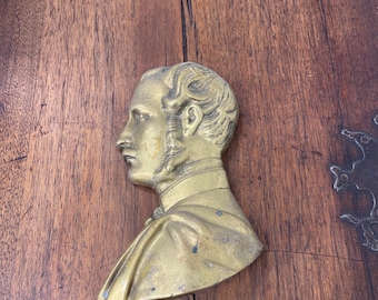 Bronze Prince Albert Side Portrait