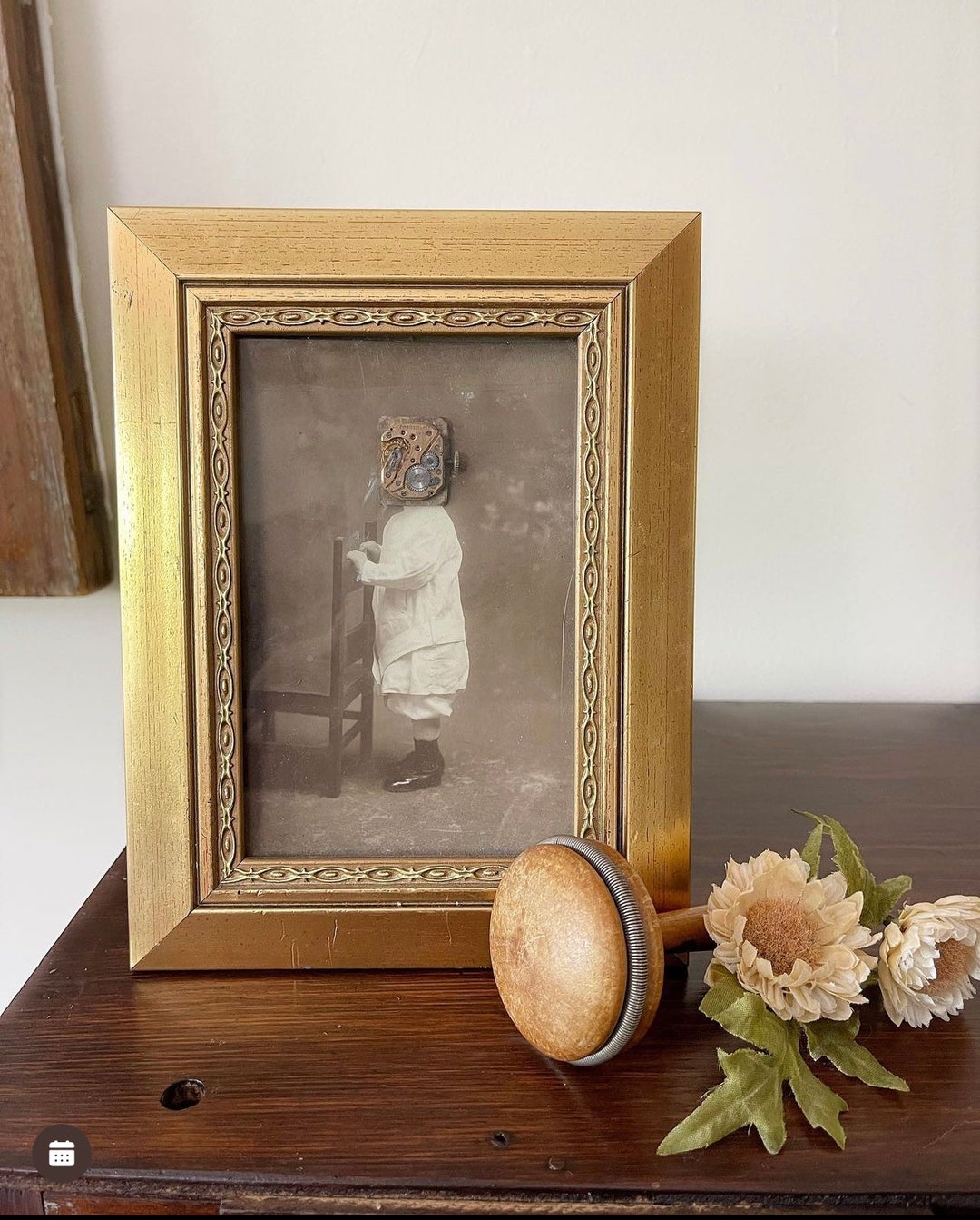 Clockwork Kid Assemblage Art Etsy