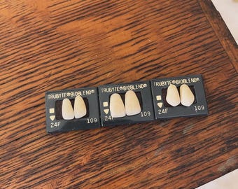 Vintage Trubyte Bioblend False teeth bar