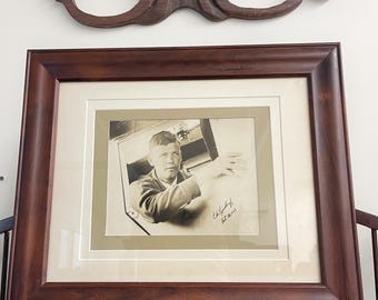PSA Authenticated Charles Lindbergh signed Photo