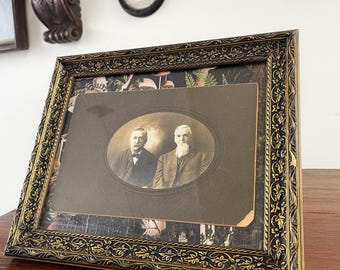 Bertram and Ernest Framed Cabinet Card