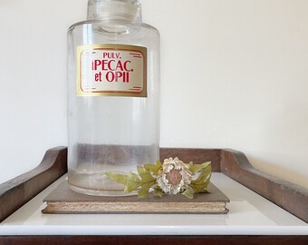 Antique Apothecary Bottle (Opium)