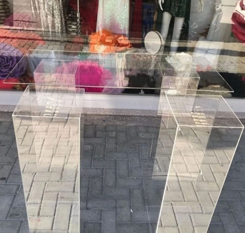 Plexiglass Table Etsy