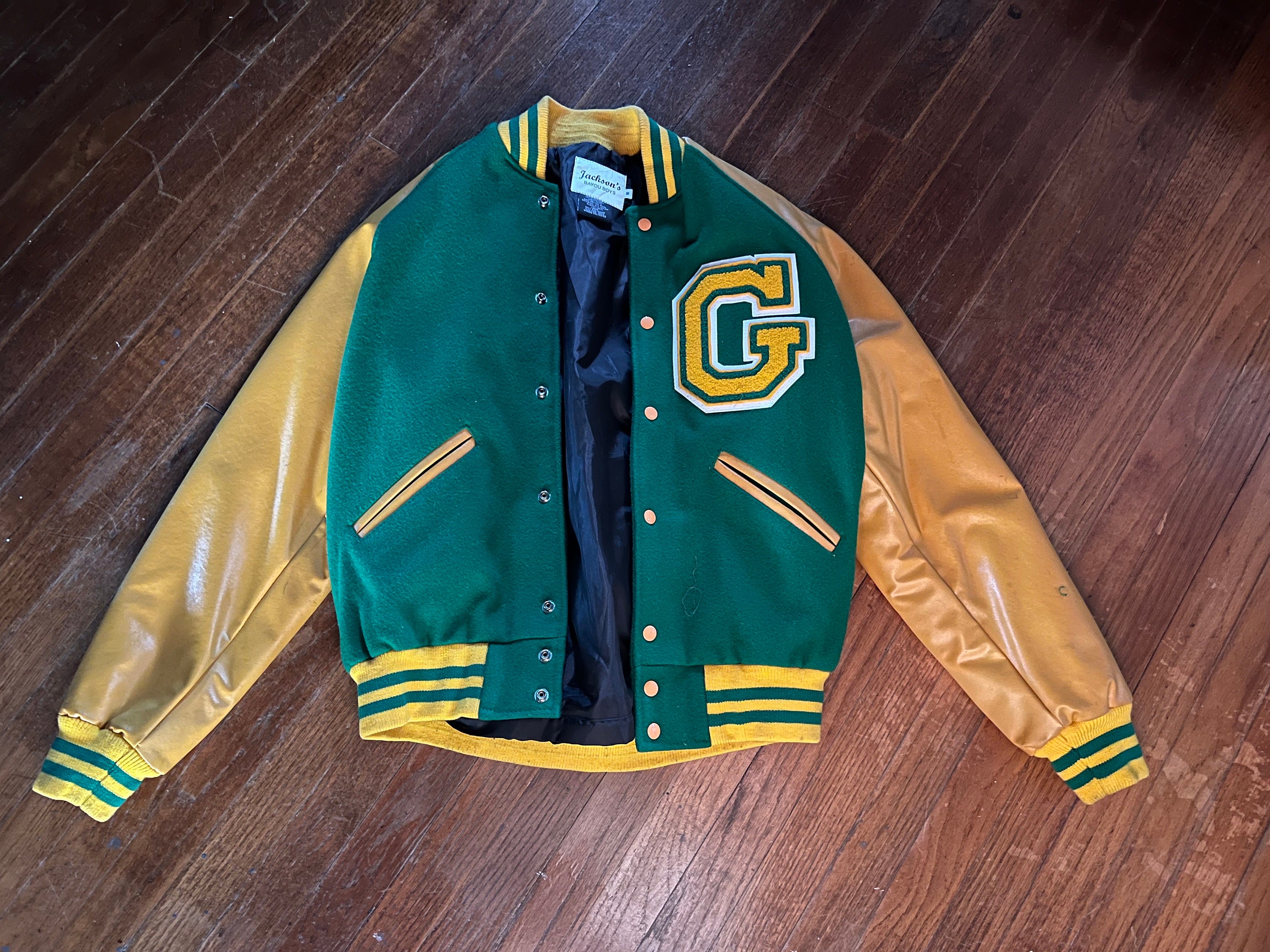 Varsity Letterman Jacket - G - Etsy