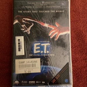 E.T. The Extra Terrestrial Brand New Factory Sealed Copy.