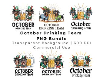 October Beer dog Png, October Beer Festival PNG, German beer festival, drinking team png, German dachshund sublimation design