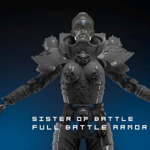 Sister of Battle Armor - Inspired Cosplay Armor Files