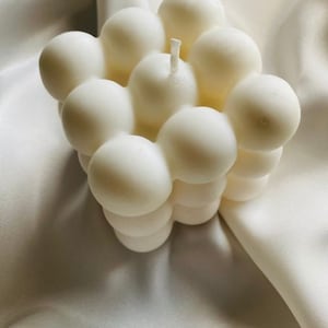 Bubble Candle | Bubble Shaped | Bubble Shaped Candle | Cube Candle | Minimalist Decor | 100% Soy Wax | Housewarming Gift | Home Decor