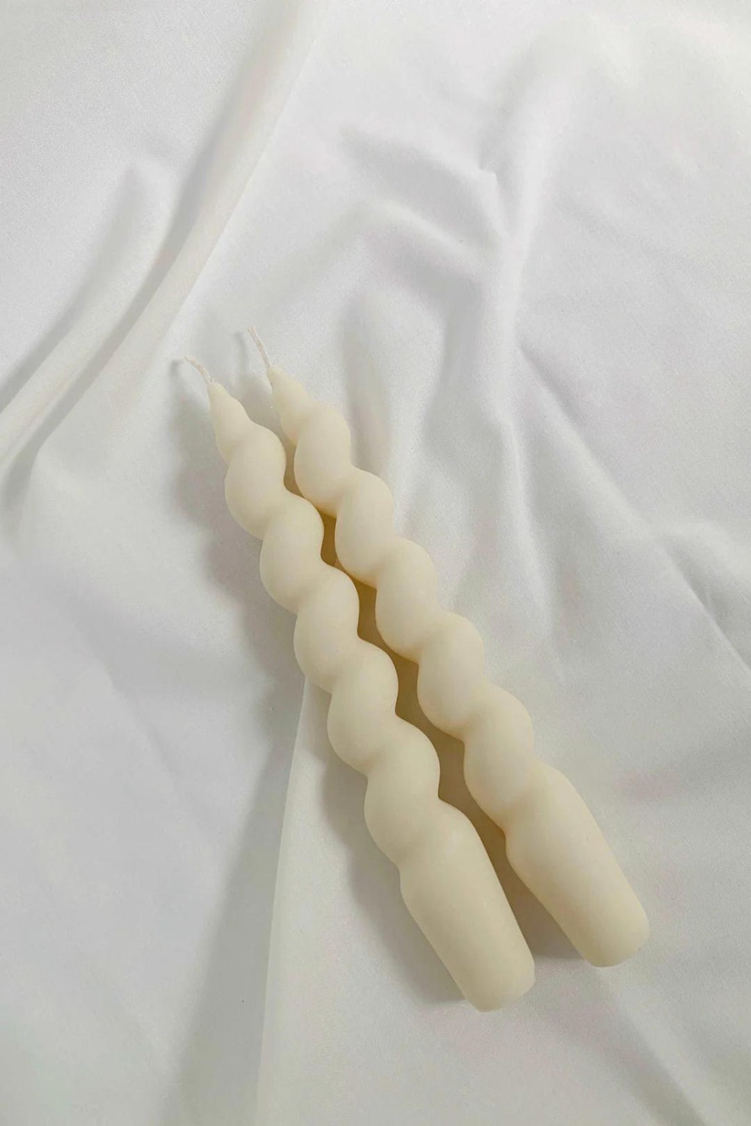 Spiral Twist Candle Twisted Spiral Candle Swirl Candle Taper Candle