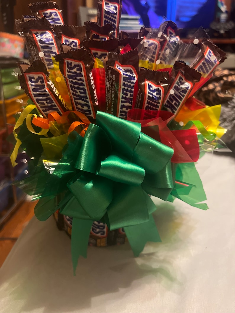 Large Snickers Candybar Vase Etsy
