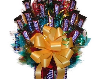 Snickers Candy Bar Arrangement
