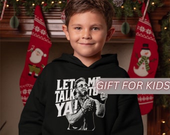 Megastar Hoodie For Kids Let Me Talk To Ya Megastar Hoodie For Wrestling Fans Megastar Yeah Hoodie Megastar Hoodie Megastar Hoodie