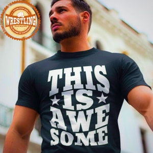 Vintage Wrestling The Miz T-Shirt This Is Awesome Wrestling Fan Shirt Gift