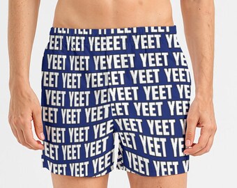 Ucey Boxers Custom  Main Event Jey YEET Tribal Chief Bloodline Wrestling Fan Gift Personalized Mens Underwear Shorts Yeet Era Merch