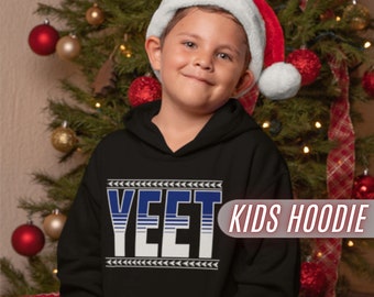 Vintage Uso Kids YEET Hoodie Main Event  Uso YEET Christmas Kids Hoodie For Children Yeet Sweatshirt For Kids