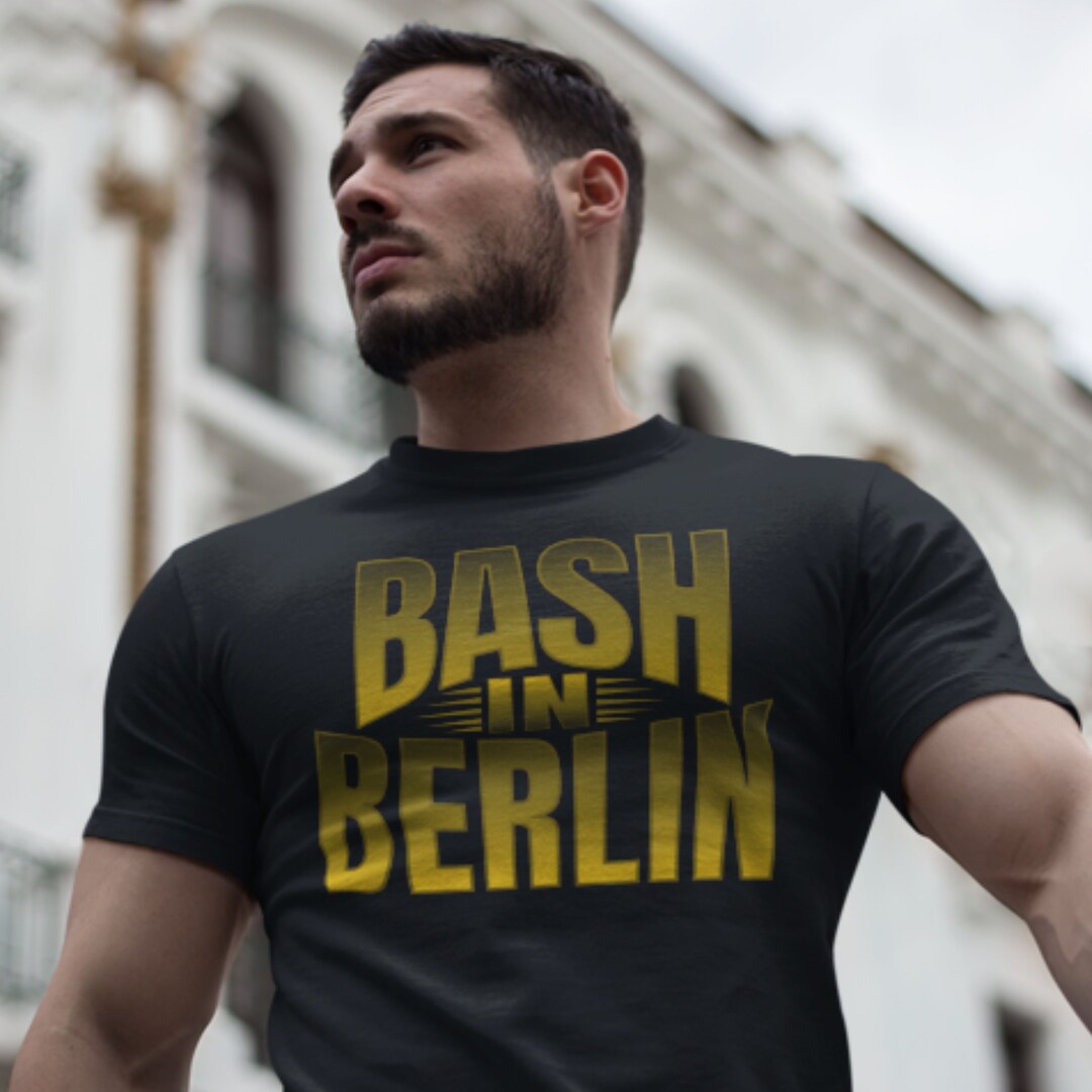 WWE Bash in Berlin Tshirt WWE Germany Bash in Berlin Tshirt Etsy