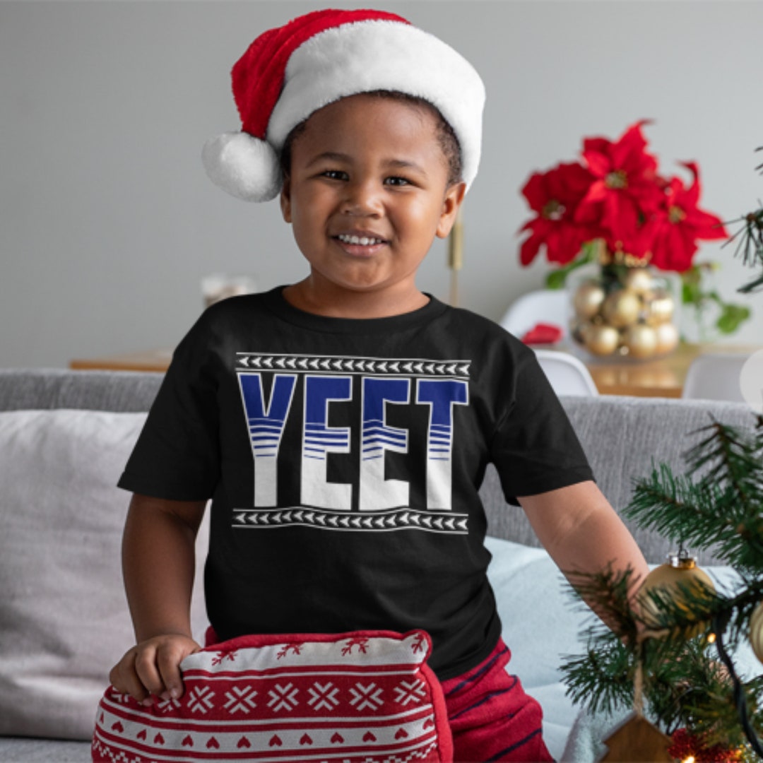 Jey Uso Kids YEET Tshirt Main Event Jey Uso YEET Christmas Kids Shirt
