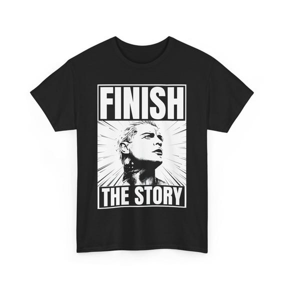 Cody Rhodes T-shirt WWE Cody Rhodes Finish the Story