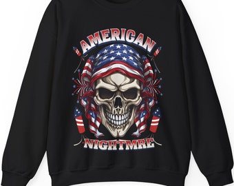 Sweatshirt Wrestling Christmas American Nightmare   Wrestling Christmas Sweatshirt
