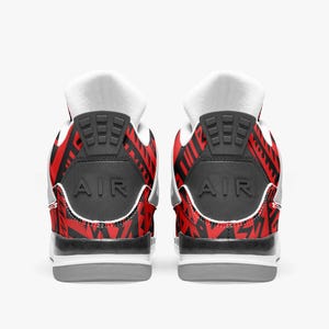 Zapatillas OG Bloodline Wrestling YEET Zapatillas Bloodline Wrestling Samoan Zapatillas Bloodline Wrestling Regalo para fanáticos de la lucha libre imagen 4