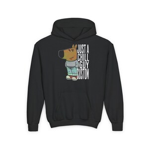 Personalized Just A Chill Guy Who Watches Wrestling Kids Hoodie Gift Just A Chill Guy Who (Personalized) Kids Hoodie Gift
