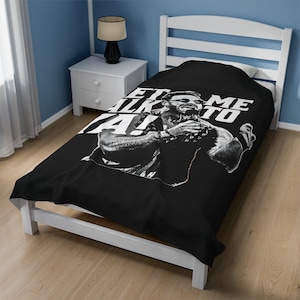 LA KNIGHT Blanket Let Me Talk To Ya La Knight Blanket For Wrestling Fans La Knight Yeah Blanket Megastar