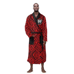Tribal Chief Wrestling Inspired Robe Gift For WWE Fan Roman Reigns Tribal Chief Fans Unisex Wrestling Robe Roman Reigns Merchandise Gift