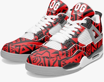 Zapatillas OG Bloodline Wrestling YEET Zapatillas Bloodline Wrestling Samoan Zapatillas Bloodline Wrestling Regalo para fanáticos de la lucha libre