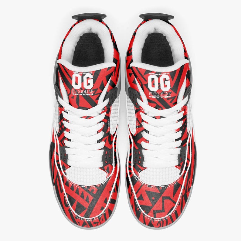 Zapatillas OG Bloodline Wrestling YEET Zapatillas Bloodline Wrestling Samoan Zapatillas Bloodline Wrestling Regalo para fanáticos de la lucha libre imagen 5