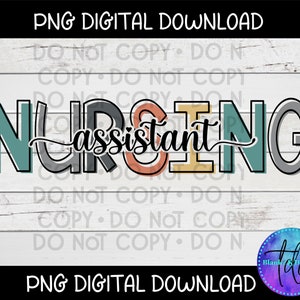 Certified Nursing Assistant Png, CNA doodle Png, Sublimation Design, Nurse Png, Nurse Clipart, Cna png, Nursing assistant png, nurse png