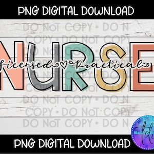 LPN nurse boho sublimation png, Nurse sublimation design png, Nurse png,nurse life png, Nurse Png, RN png