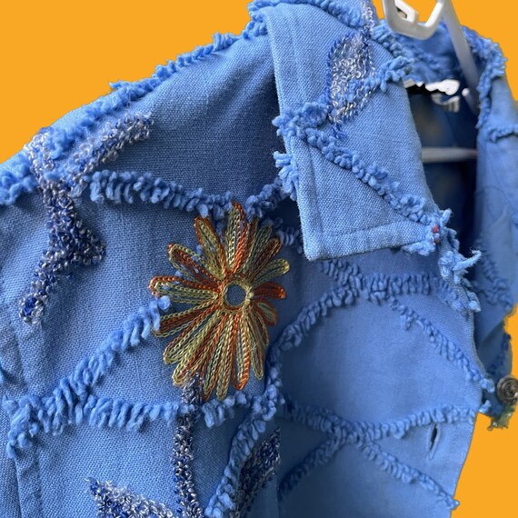 Vintage Embroidered Top - image 5