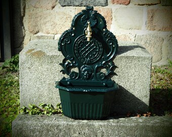 FONTAINE MURALE EN Cuivre Martele Ancien Xix Ieme EUR 40,00 - FR